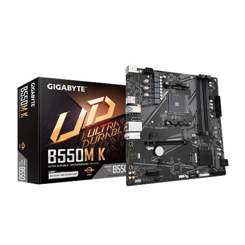 GIGABYTE B550M K Motherboard - AMD